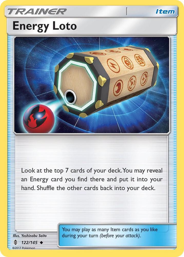 [Reverse Holo] GRI 122/145 Energy Loto U