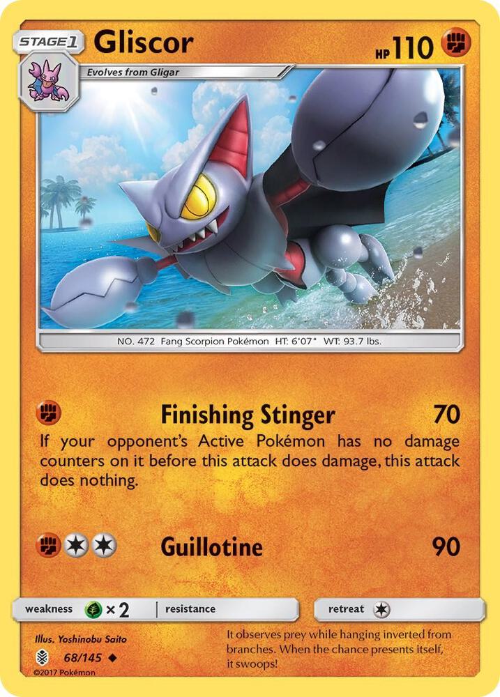 [Reverse Holo] GRI 68/145 Gliscor U
