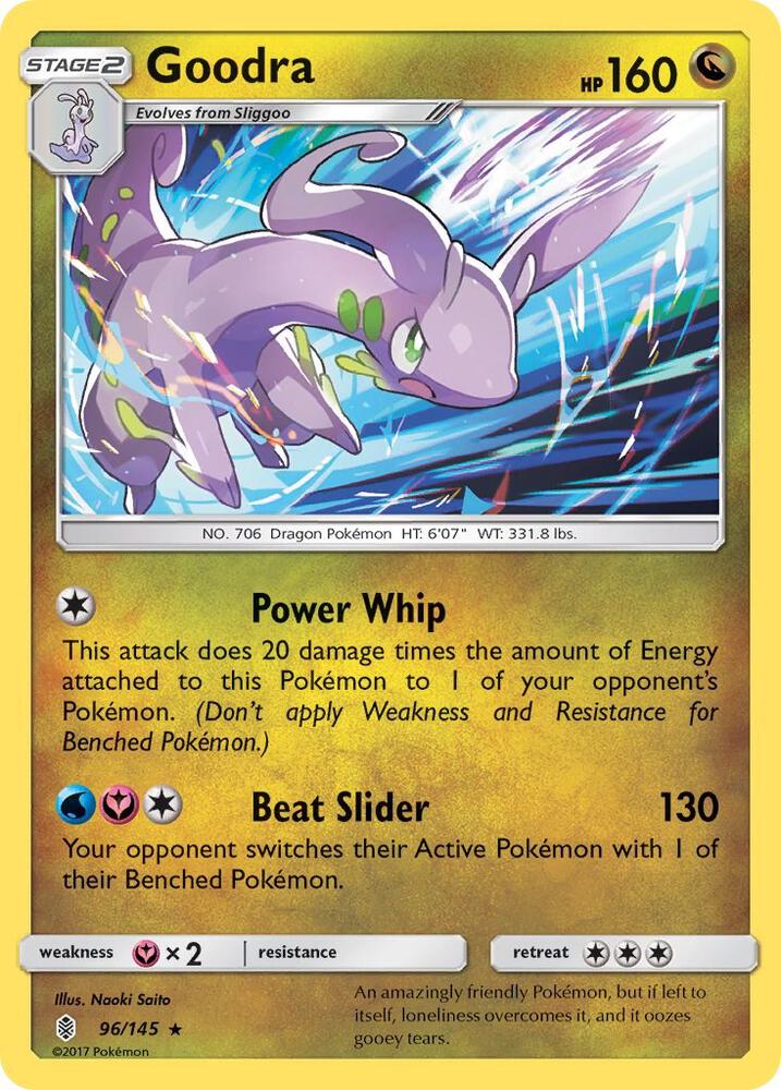[Reverse Holo] GRI 96/145 Goodra RH