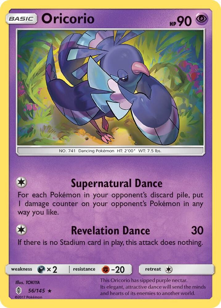 [Reverse Holo] GRI 56/145 Oricorio R