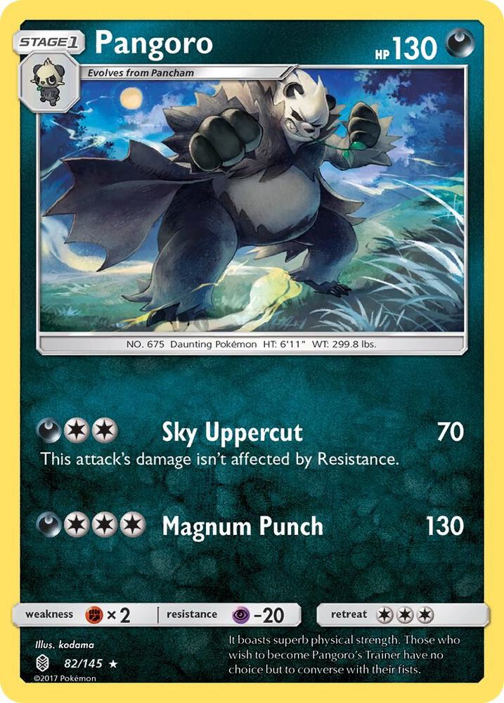 [Reverse Holo] GRI 82/145 Pangoro R