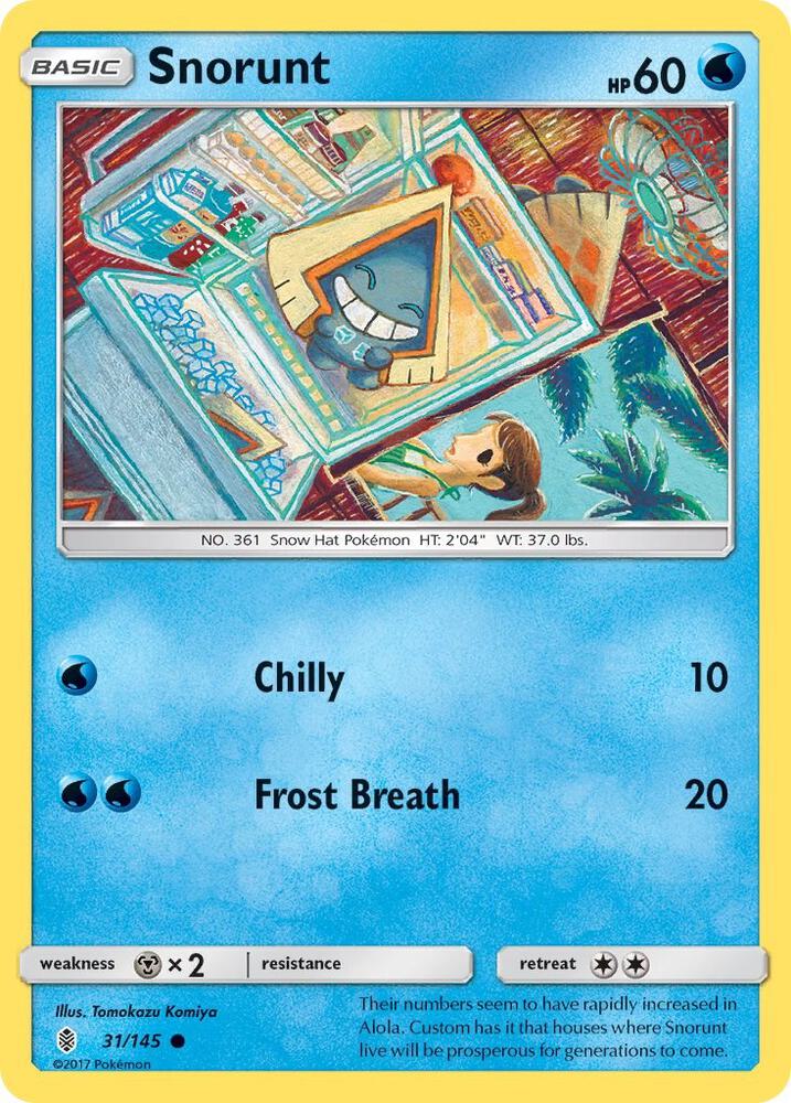 [Reverse Holo] GRI 31/145 Snorunt C