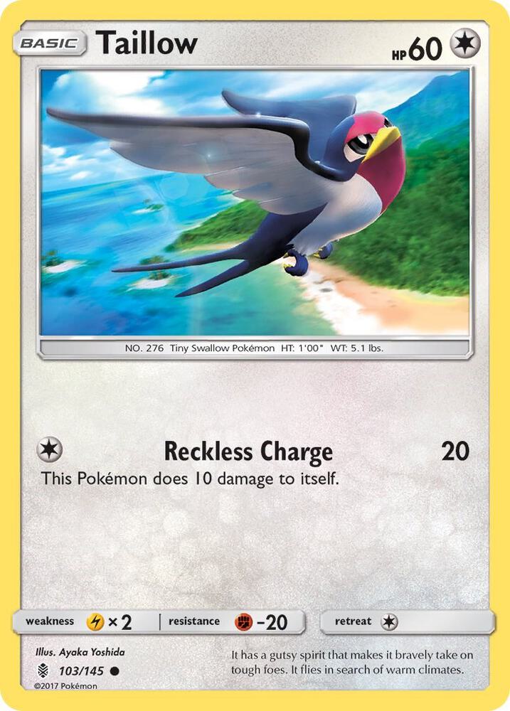 [Reverse Holo] GRI 103/145 Taillow C